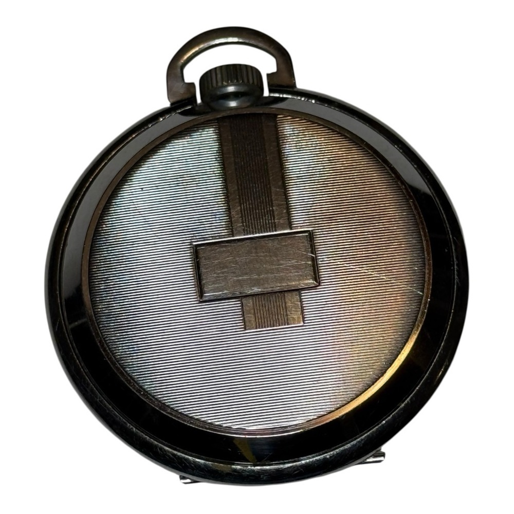 Delgard Timed Right Antimagnetic Pocket Watch Made In Germany 46/0b - Picture 2 of 2